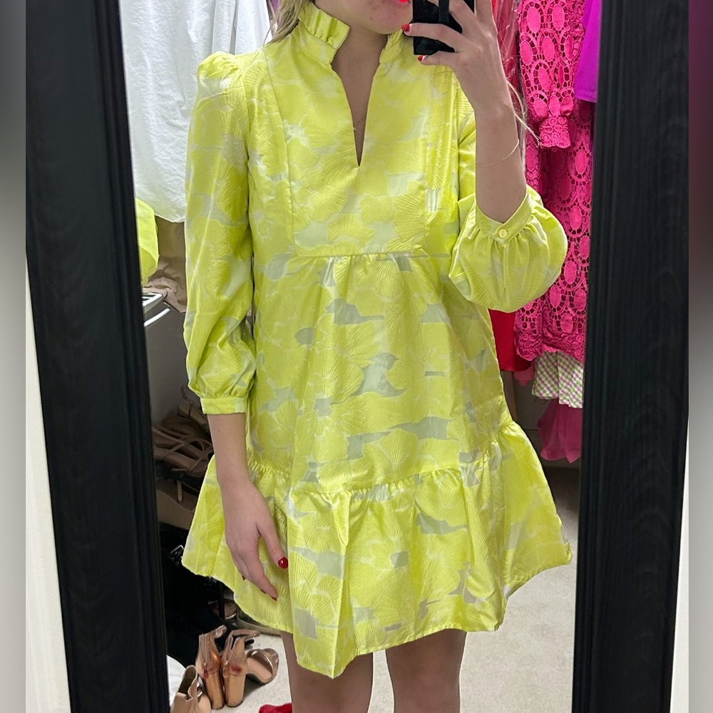 Tuckernuck Citron Fil Coupe Palmerston Dress